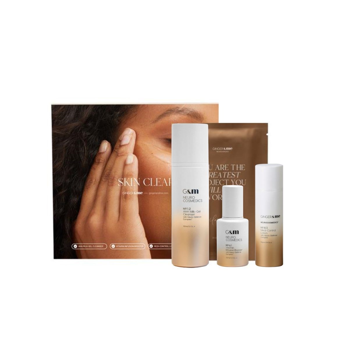 Ginger & Me Skin Essentials Kit - CLEAR