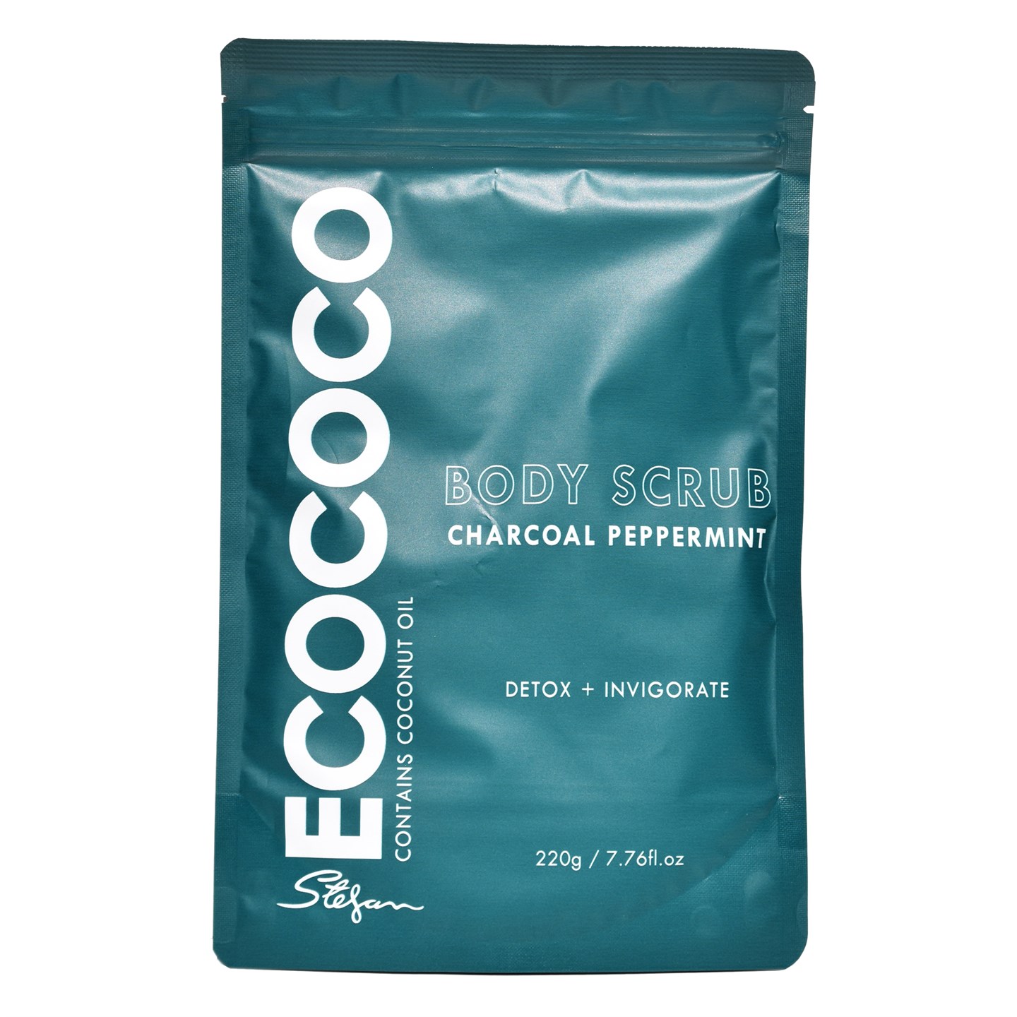 ECOCOCO Charcoal Peppermint Body Scrub 220g