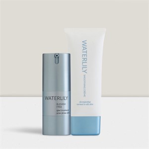 Waterlily Clear + Calm Duo | Blemish Free & Smoothing Crème