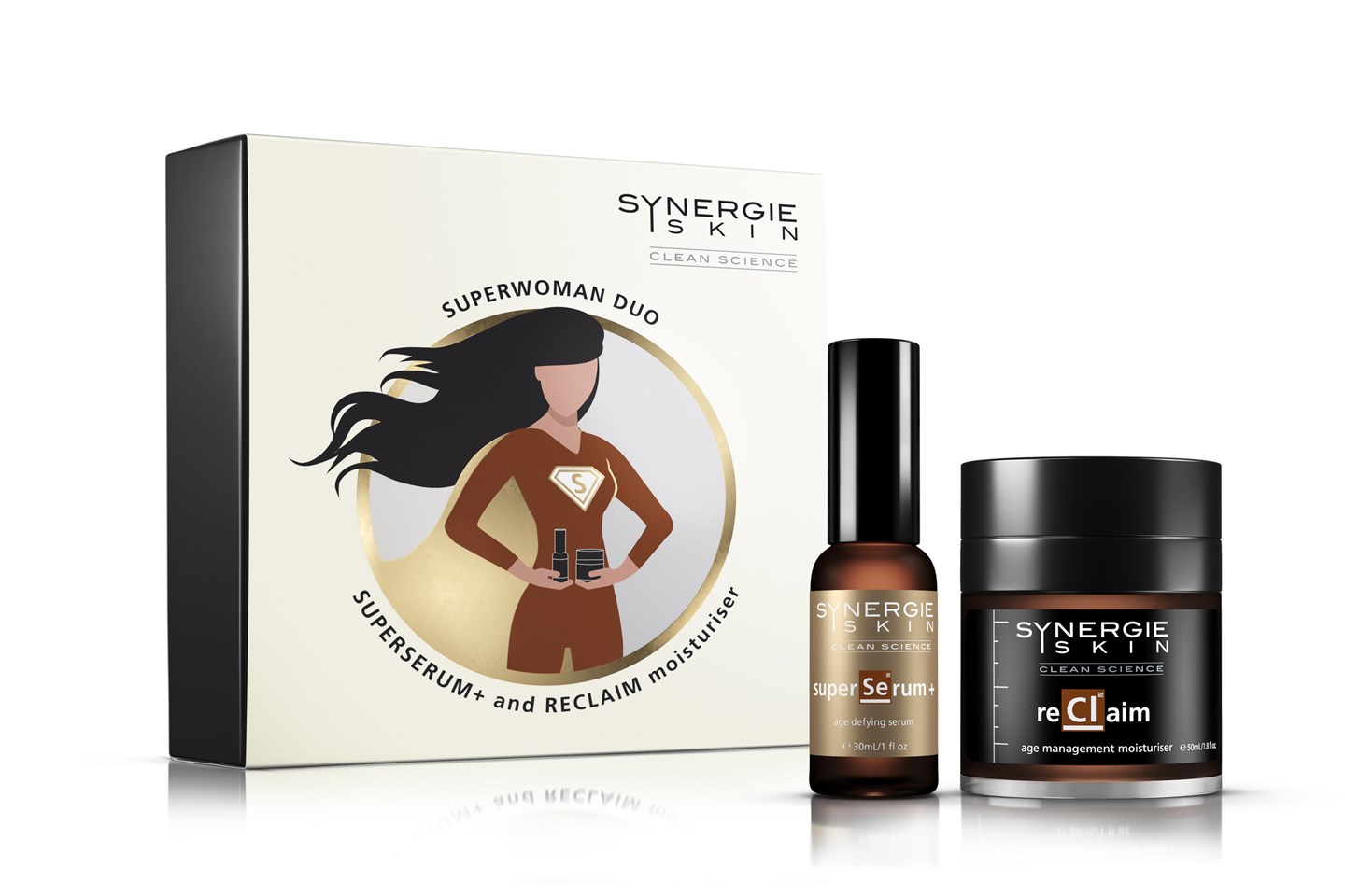 Synergie Skin Superwoman Duo (Superserum+ and Reclaim)