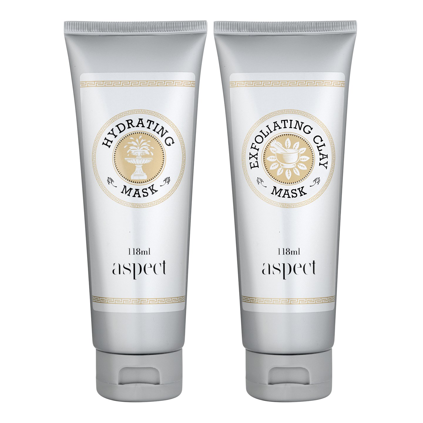 Aspect Gold Hydrating Mask and Gold Exfoliating Clay Mask Duo