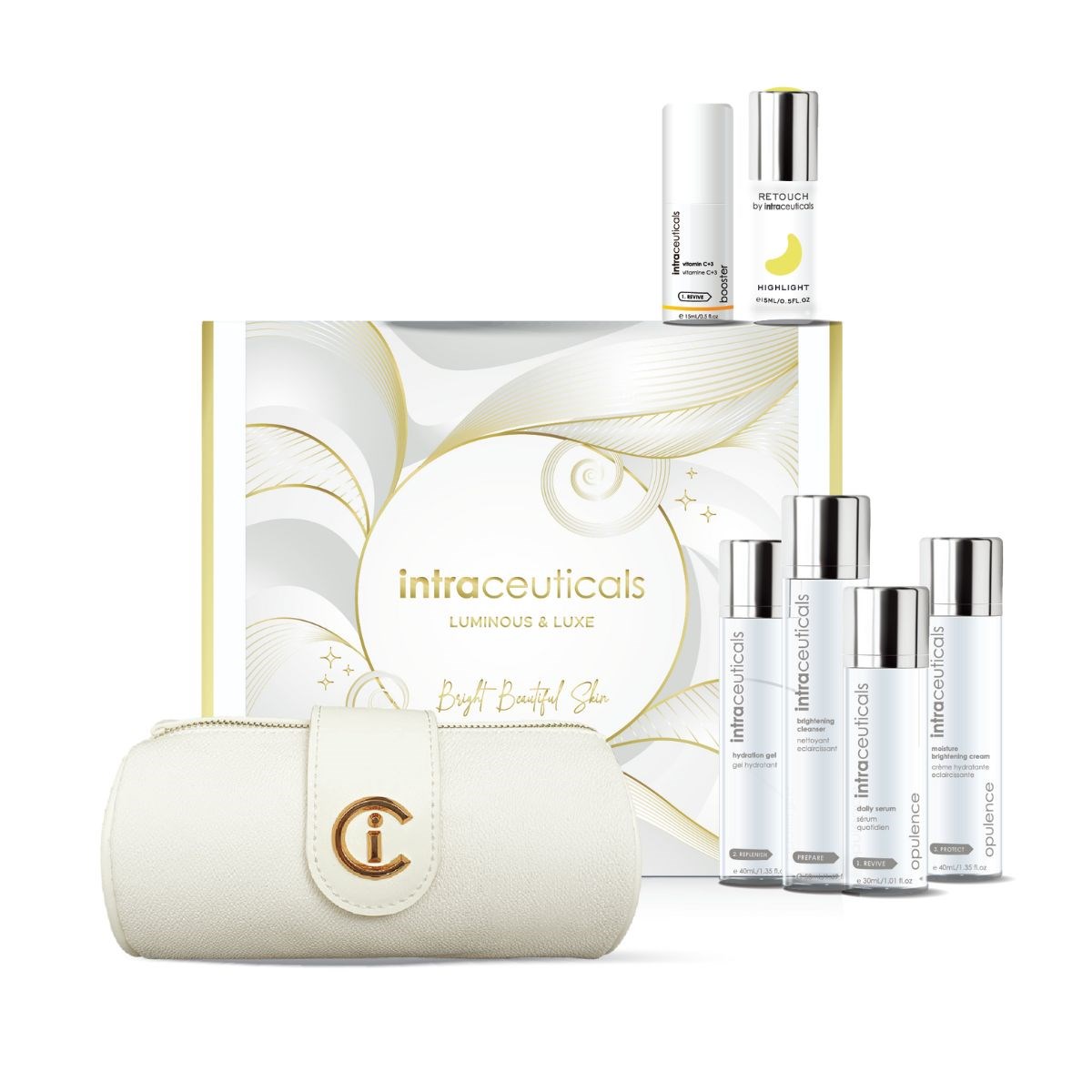 Intraceuticals Holiday Luminous and Luxe Deluxe Gift Set