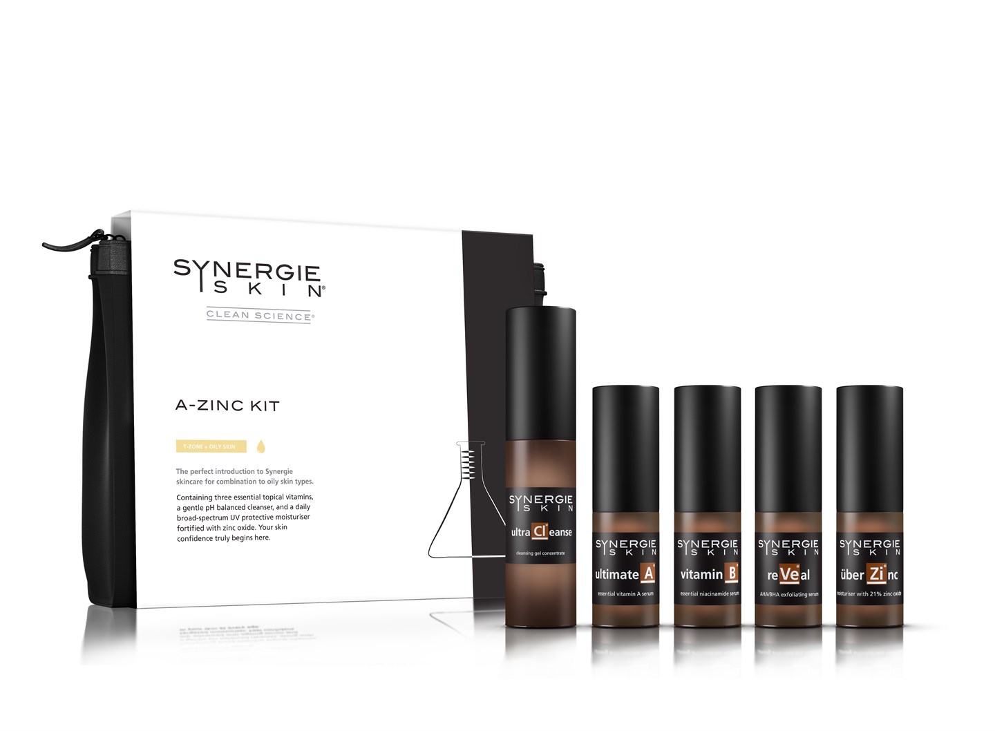 Synergie Skin A-Zinc Kit (T-Zone & Oily Skin)
