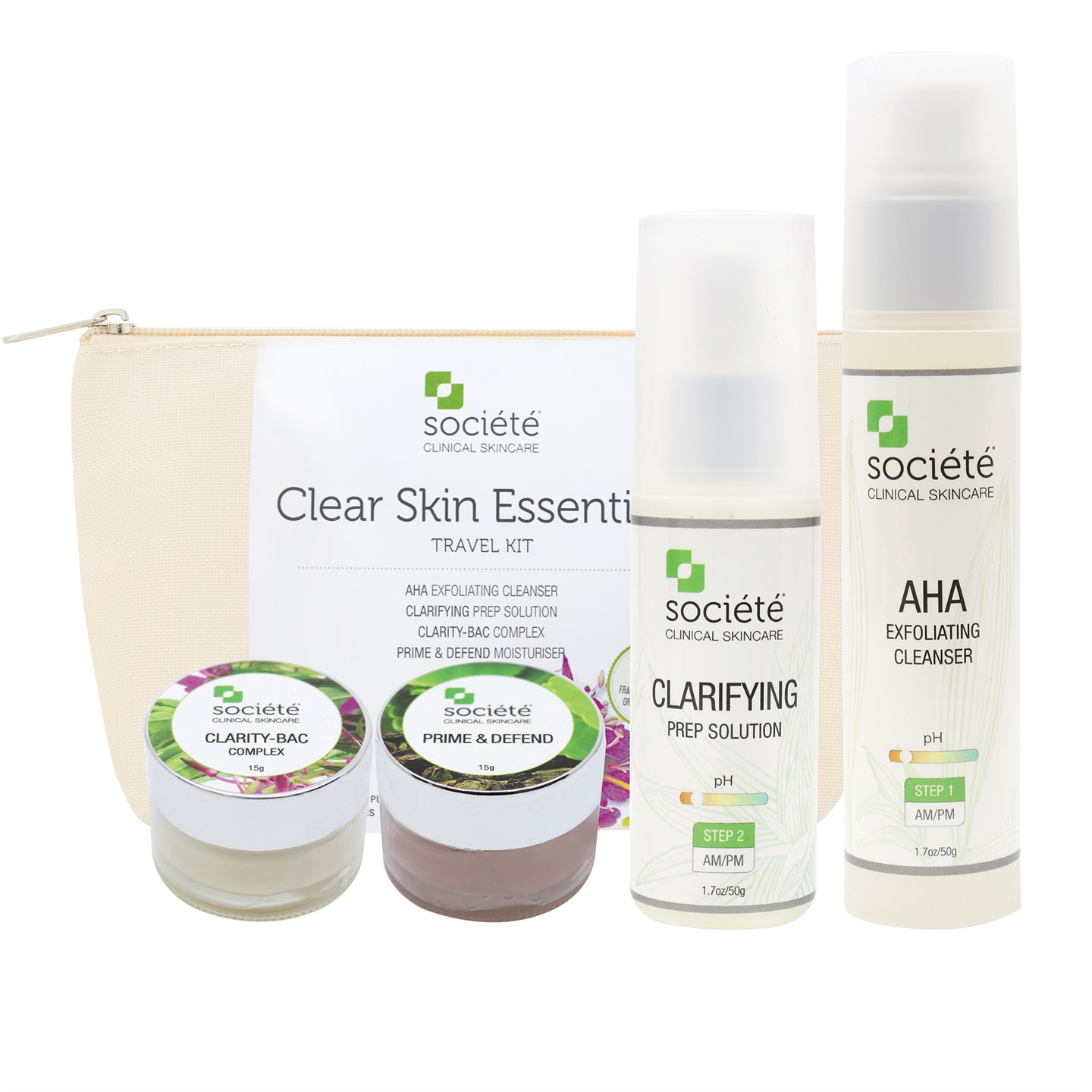 Societe Clear Skin Essentials Kit