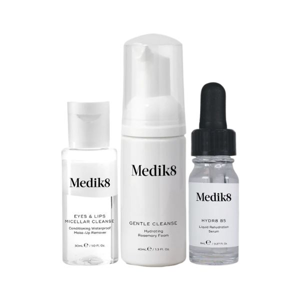 FREE Medik8 Cleanse, Hydrate, Refresh Trio. Min spend of $199. Promo Code: TRYMEKIT24